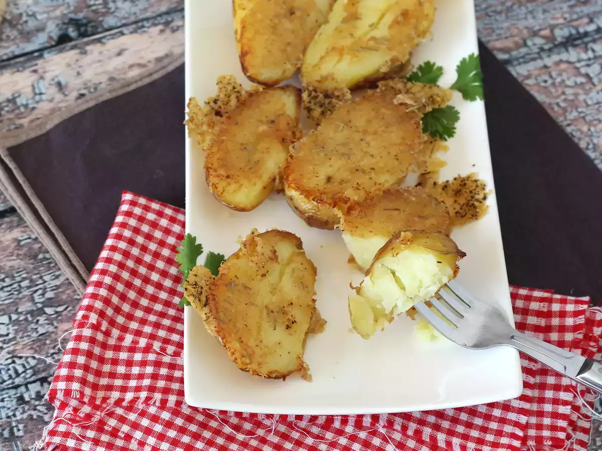 Receita Batata gratinada com parmesão