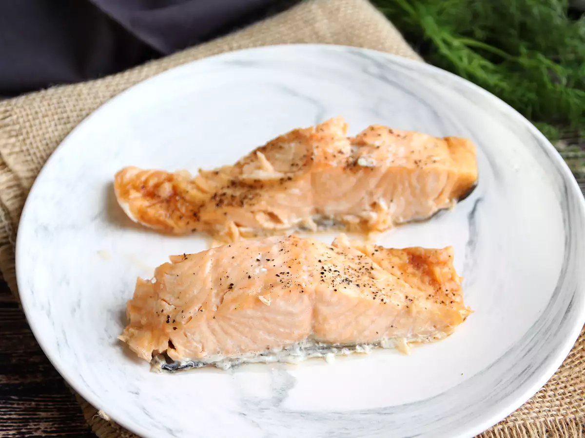 Receita Como cozinhar um salmão no micro-ondas?