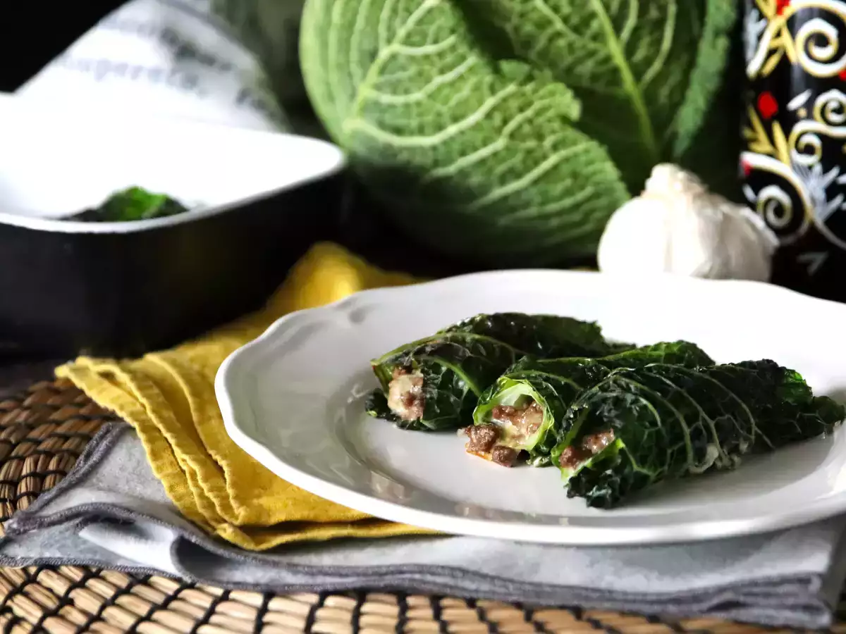 Receita Charuto recheado e cozido no forno