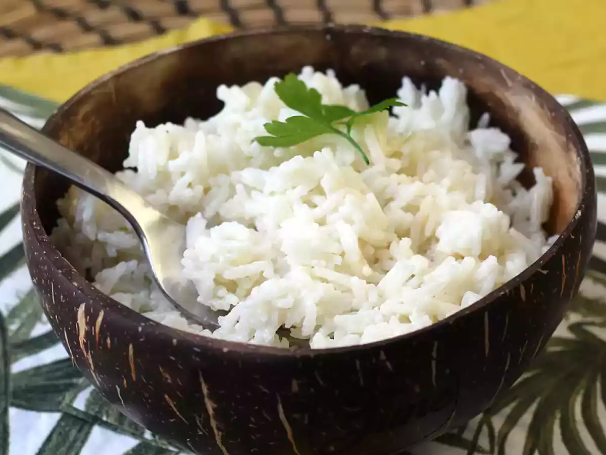 Receita Como fazer arroz com leite de coco?