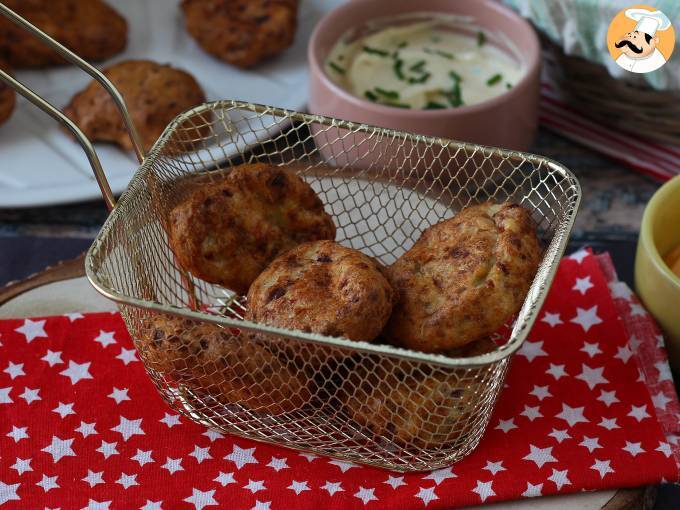 Nuggets de frango na air fryer