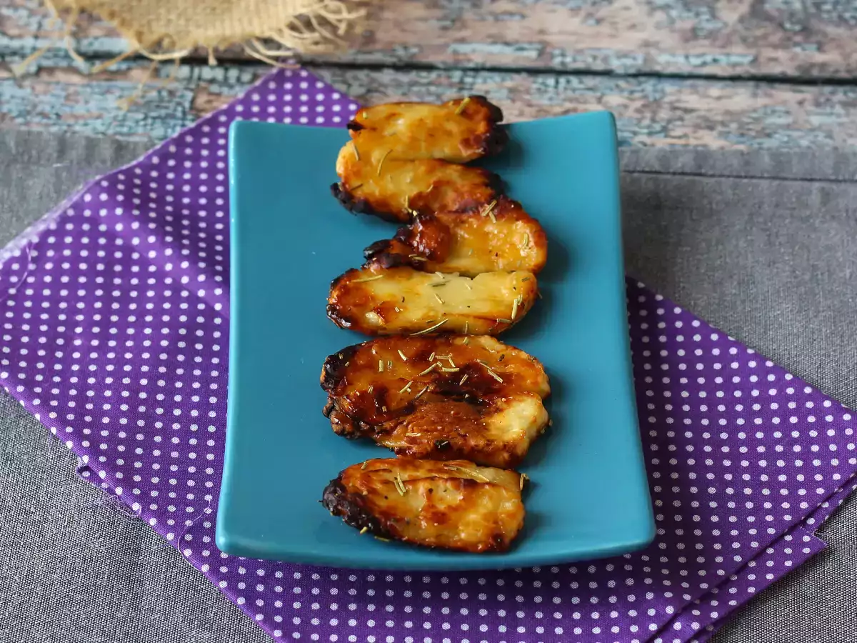 Receita Queijo halloumi com mel grelhado na air fryer