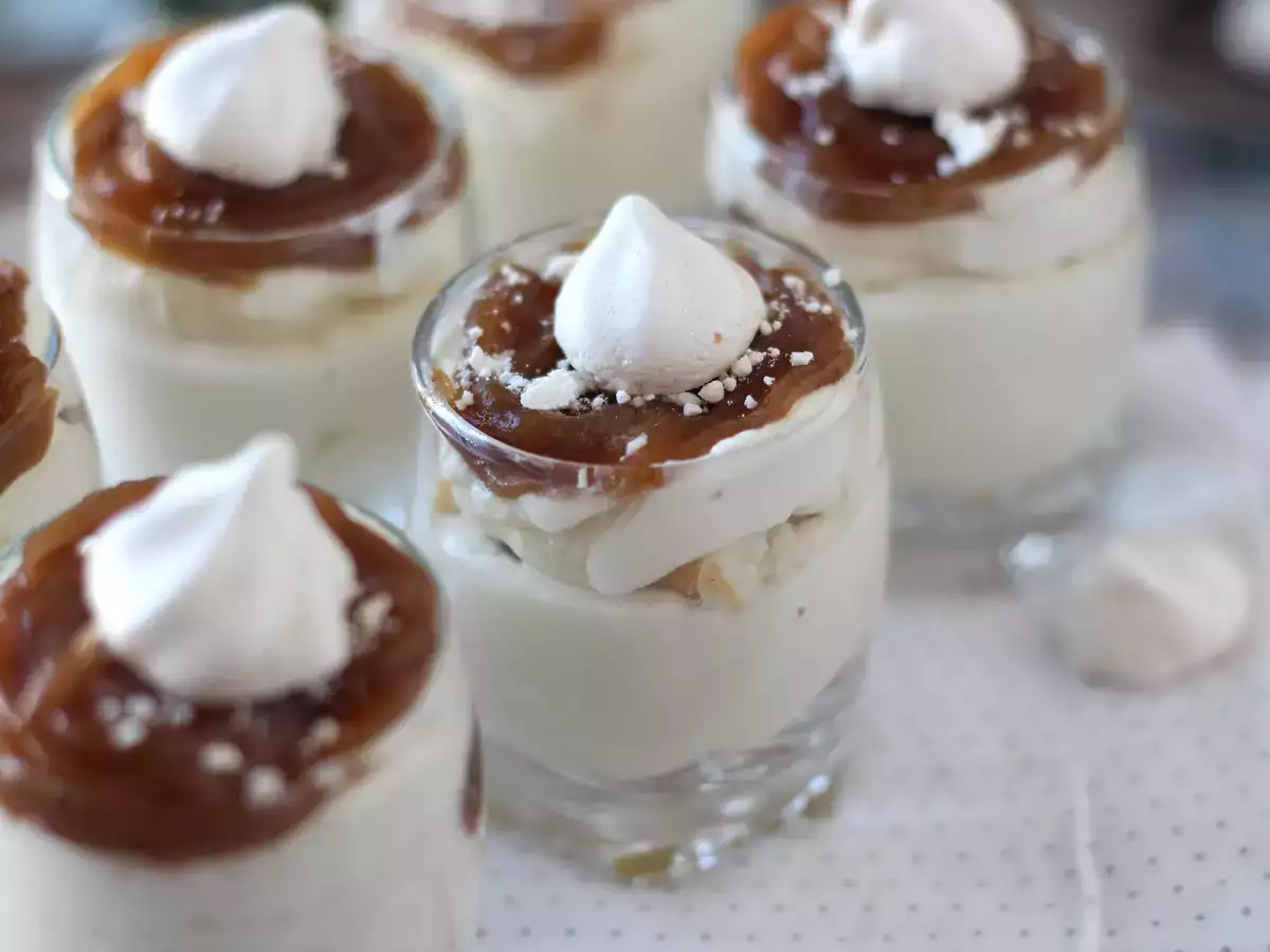 Receita Copinho de creme de castanha e mascarpone
