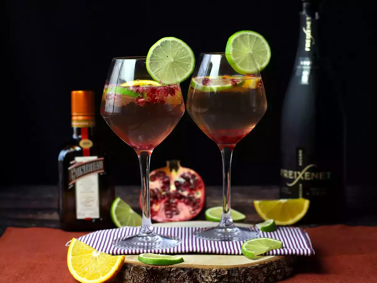 Receita Sangria de espumante: a estrela refrescante das festas