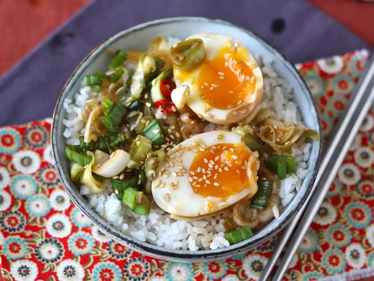 Receita Mayak gyeran - ovos marinados coreanos