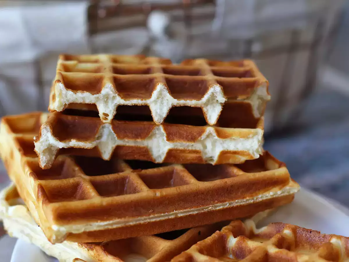 Receita Waffles super proteicos com whey