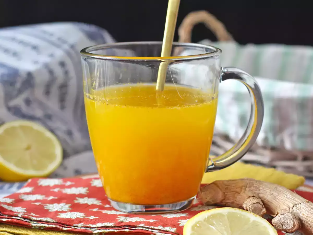 Receita Ginger shot (shot de gengibre): receita fácil, natural e poderosa para imunidade e energia