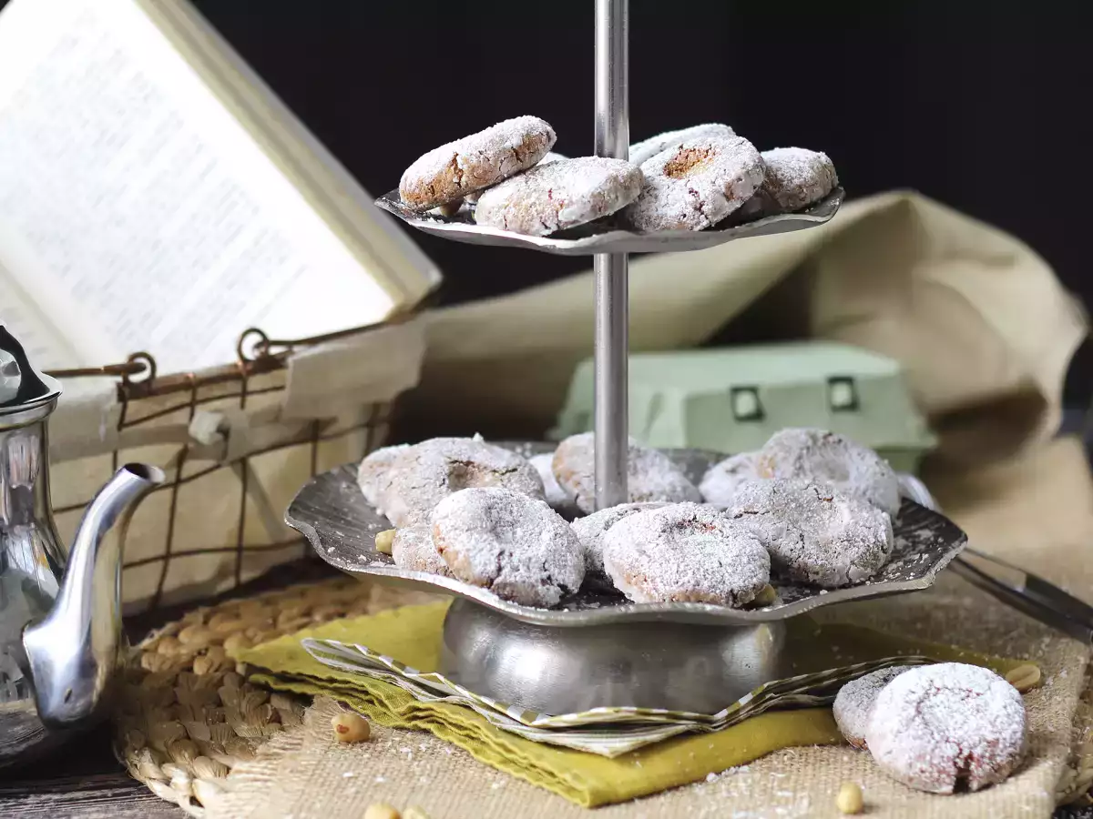 Receita Ghriba de coco, o delicioso biscoito marroquino que derrete na boca e não leva farinha!
