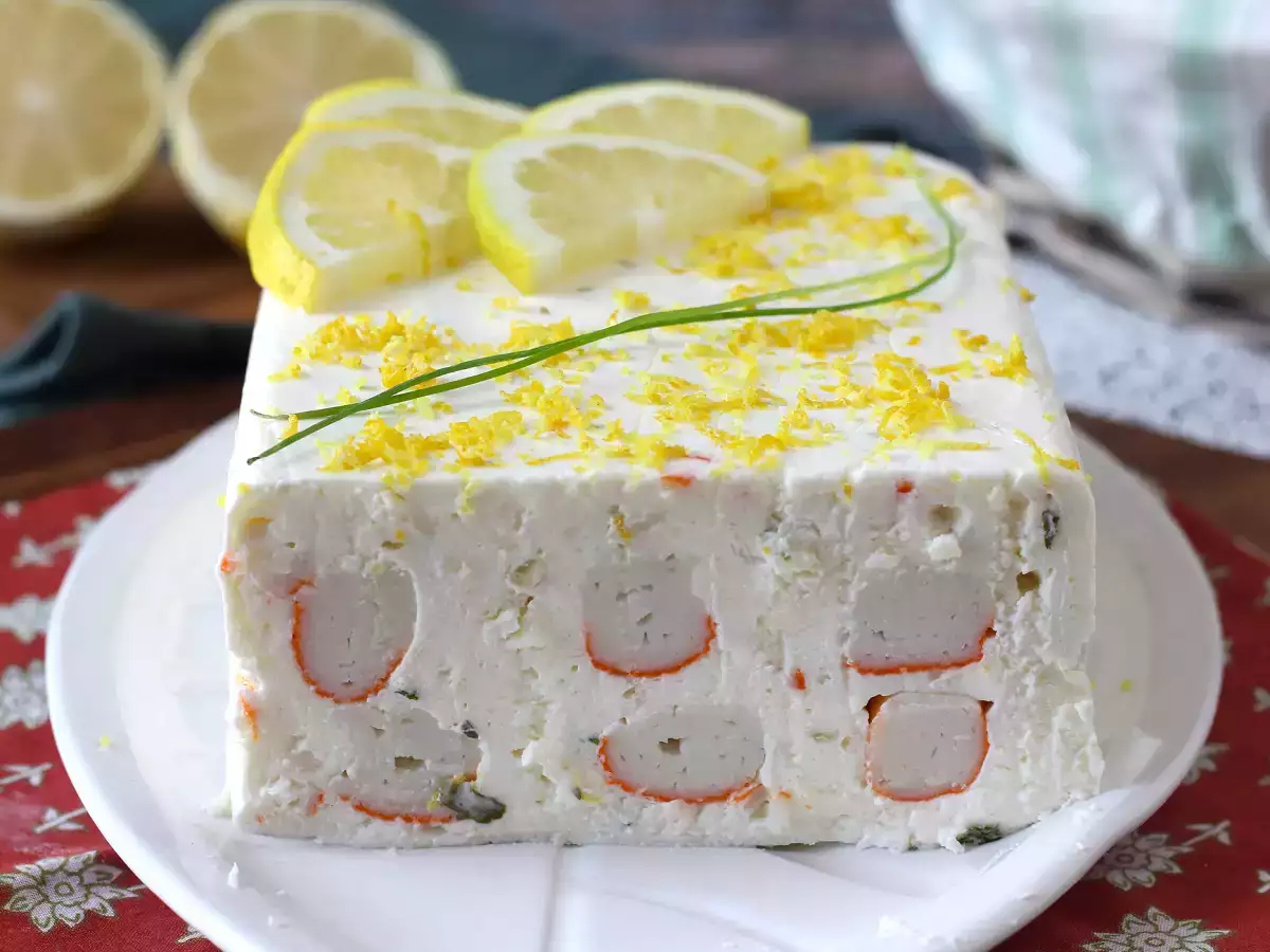 Receita Terrina de delícias do mar (surimi): receita fácil, fria e sem cozimento