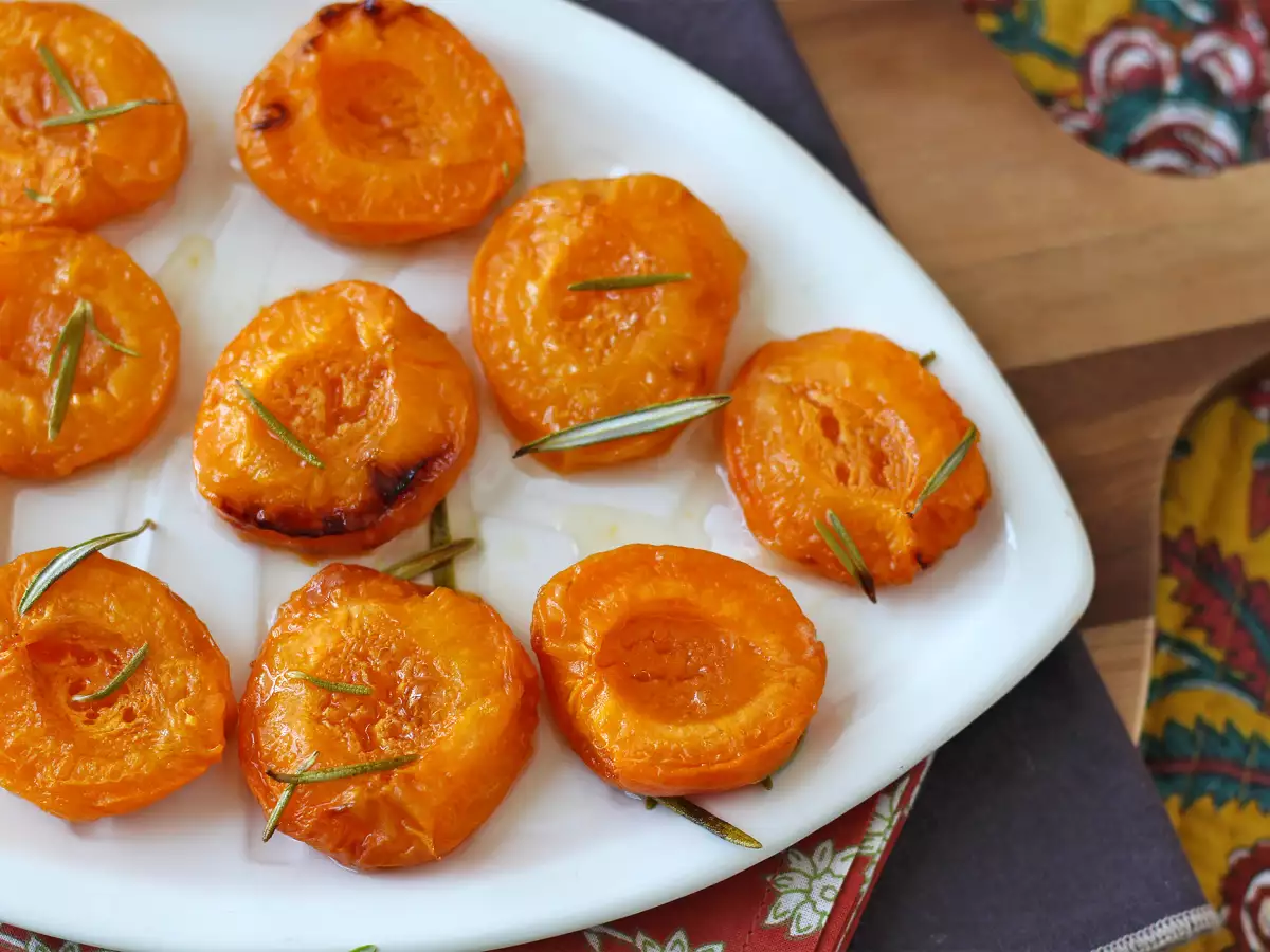 Receita Damascos assados na air fryer