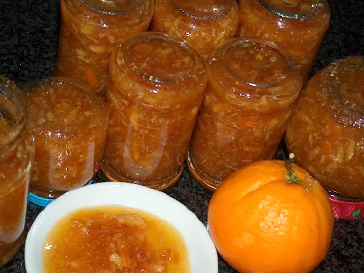 Receita Doce de laranja