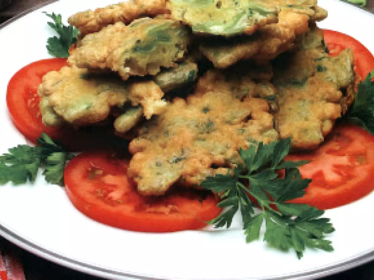 Receita Pataniscas de feijão-verde