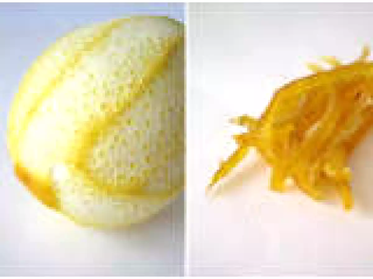 CASCA DE LARANJA CRISTALIZADA