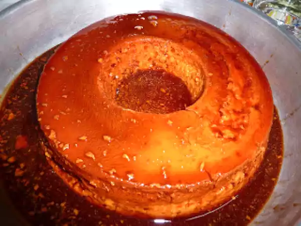 Receita Pudim de baunilha e lima