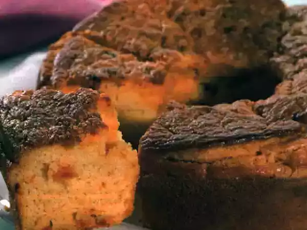 Receita Bolo salgado de farinheira