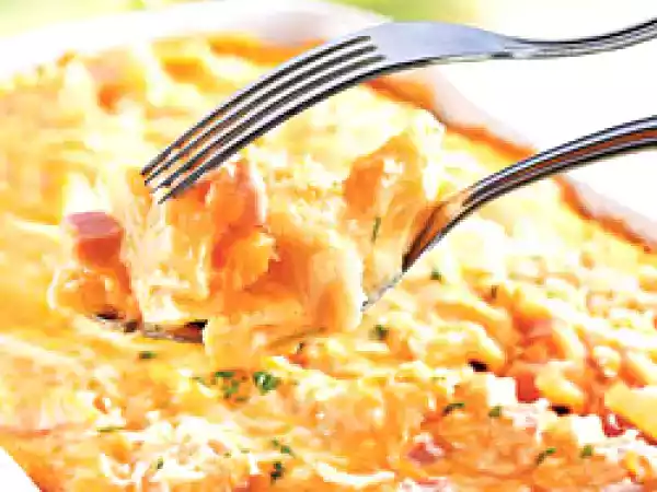 Receita Macarrão ao forno