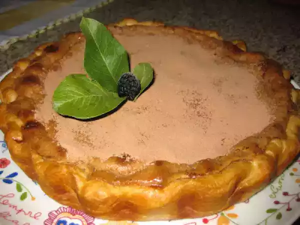 Receita Tarte folhada de chocolate