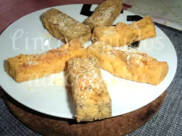 Receita Semana vegetariana:tofu e seitan panados em farinha de milho e mozzarella: