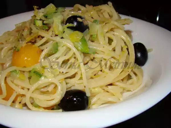 Receita Massada vegetariana com aroma de limão e sementes de linhaça