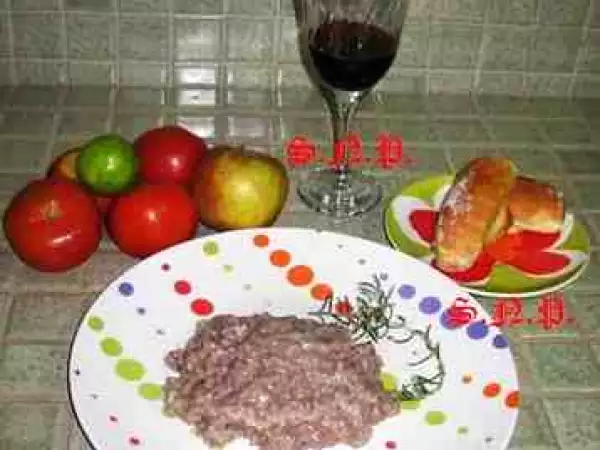 Receita Risoto de brie com bacon