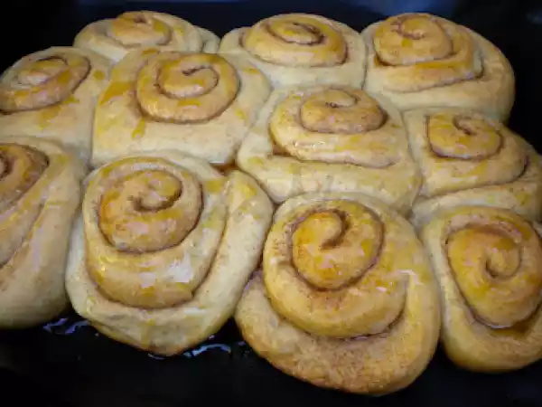 Receita Espirais de canela na mfp