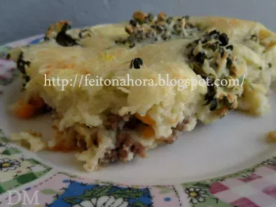 Receita Torta de brócolis com carne moida