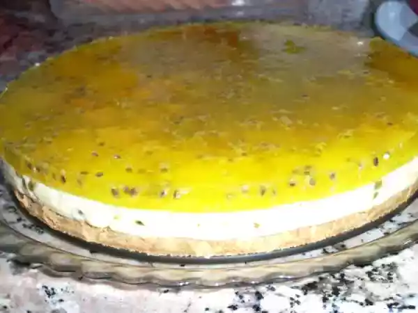 Receita Semi frio de maracujá