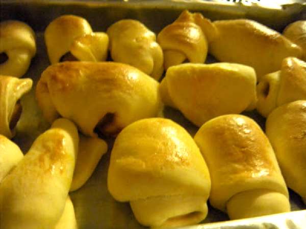 Receita Enroladinho de salsicha