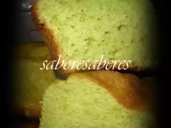 Receita Bolo de agrião