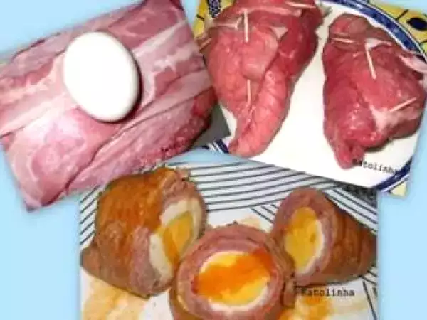 Receita Bife enrolado