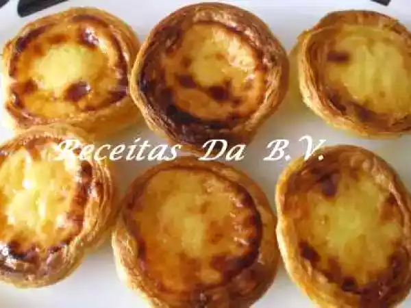 Receita Pasteis de nata