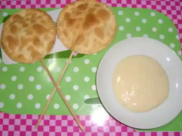 Receita Pastel light no palito