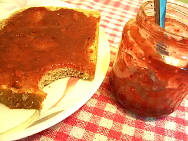Receita Compota de morango, mfp