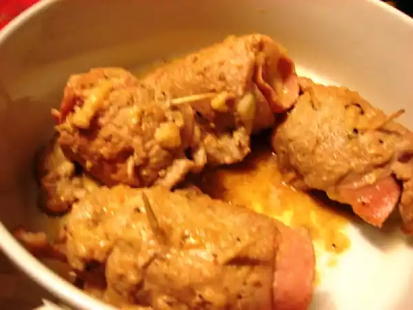 Receita Febras recheadas