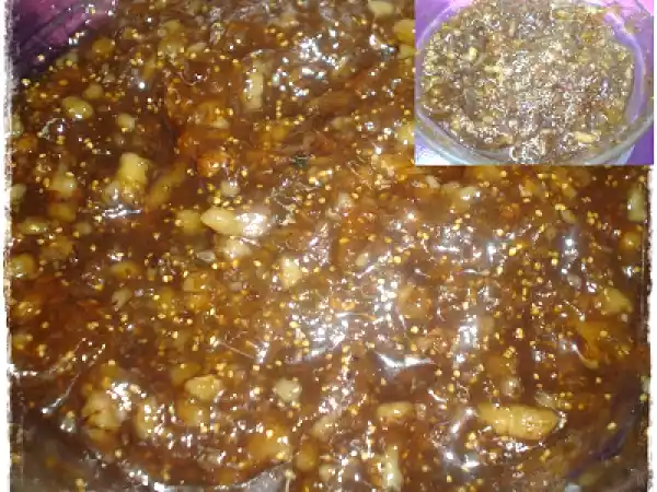 Receita Doce de figo e noz