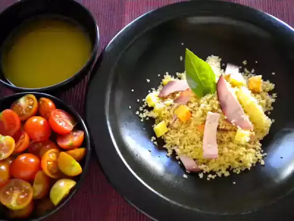 Receita Salada de couscous