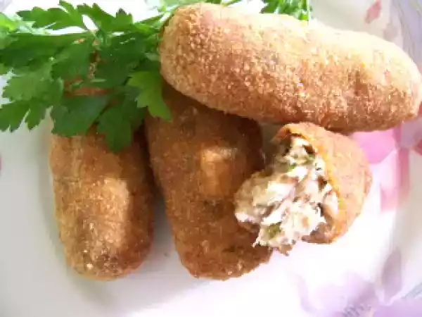 Receita Croquetes de atum