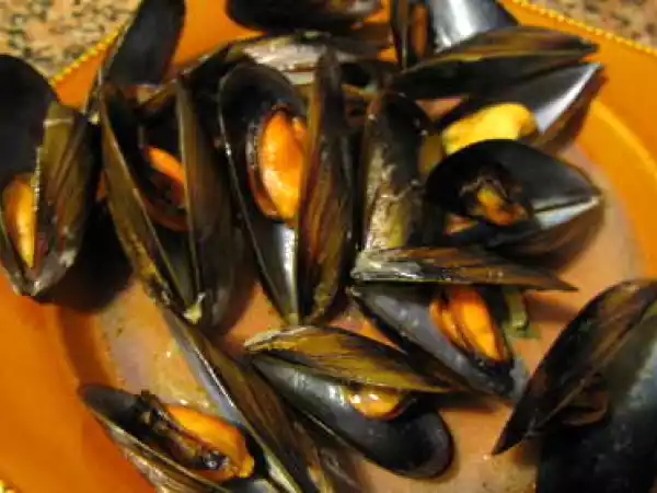 Receita Mexilhões ao natural