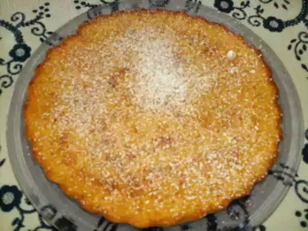 Receita Tarte delicia de pêra