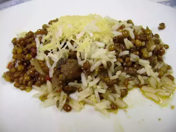 Receita Empadão de lentilhas