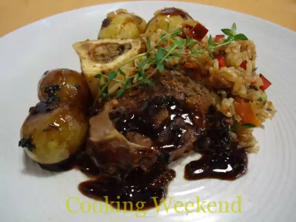 Receita Receitas - ossobuco com arroz