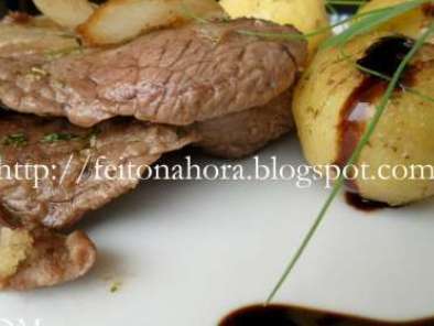 Receita Carne com batatas provençal