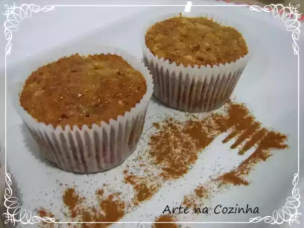 Receita Muffins de maçã e passas