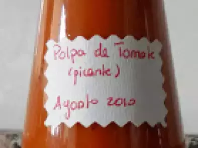 Receita Polpa de tomate caseira - vegana
