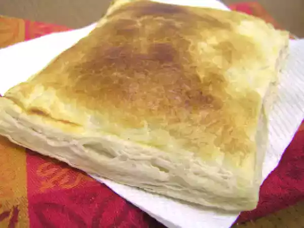 Receita Folhado de atum e beringela