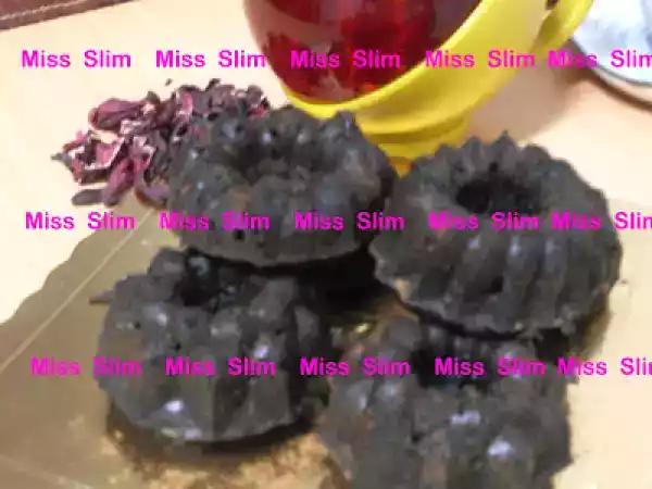 Receita Muffins vegan de alfarroba