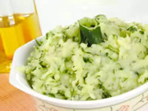 Receita Purê de batata com pepino (vegana)