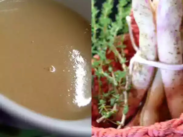 Receita Creme de feijão com tomilho