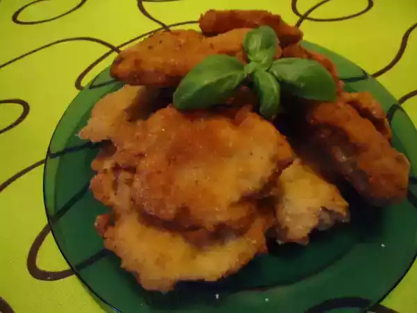 Receita Bifes de porco panados