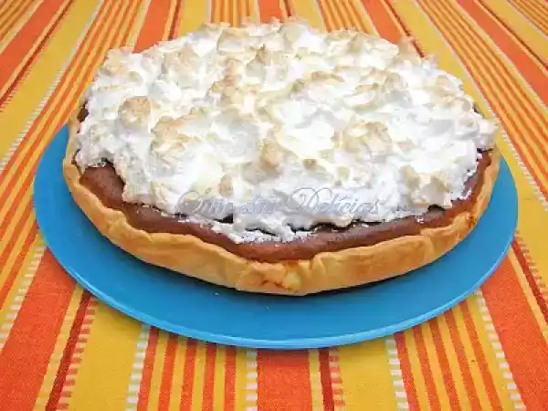 Receita Tarte de côco com cobertura de suspiro